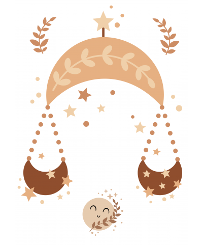 Geburtsposter 3er Set | Sternzeichen Waage