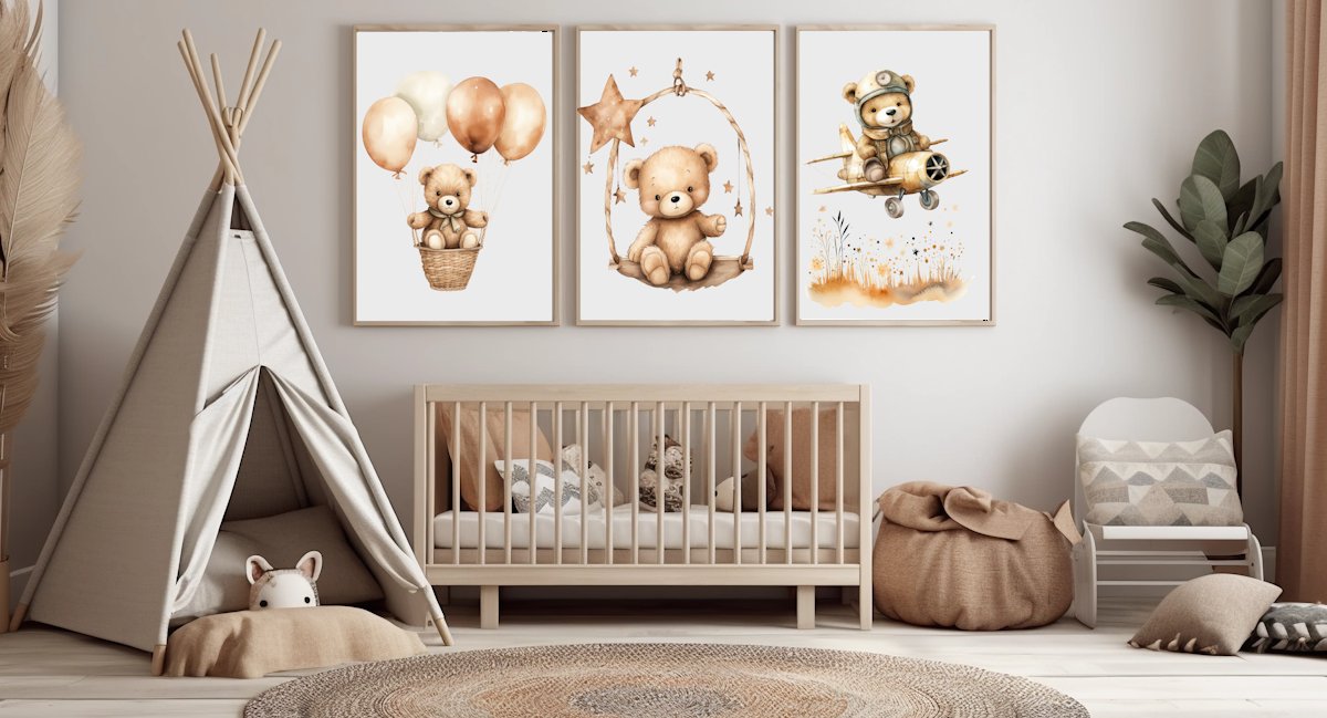 Linomino Babyzimmer Banner