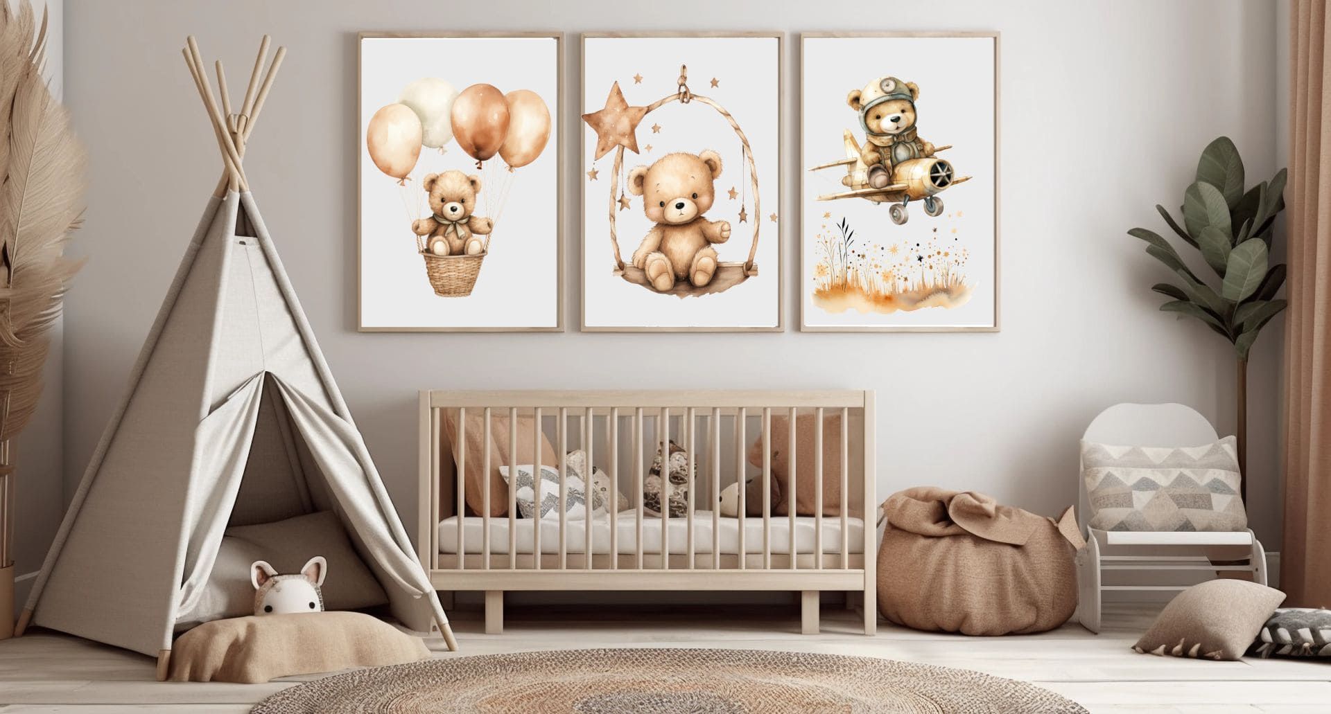 Linomino Babyzimmer Banner